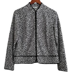 Laura Ashley Zip Jacket / dress jacket Sz S EUC